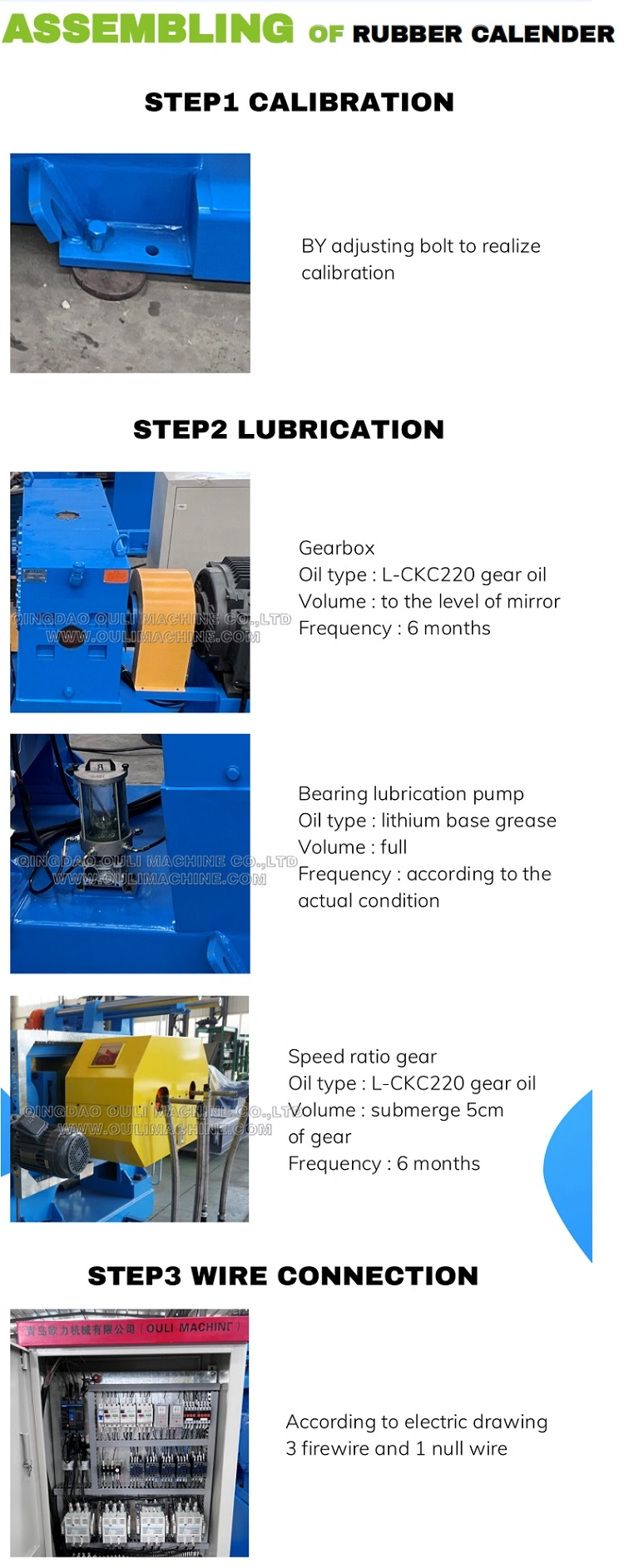 Latest Technology Rubber Calender Machine Lab-Used Three/Four Roller Machine