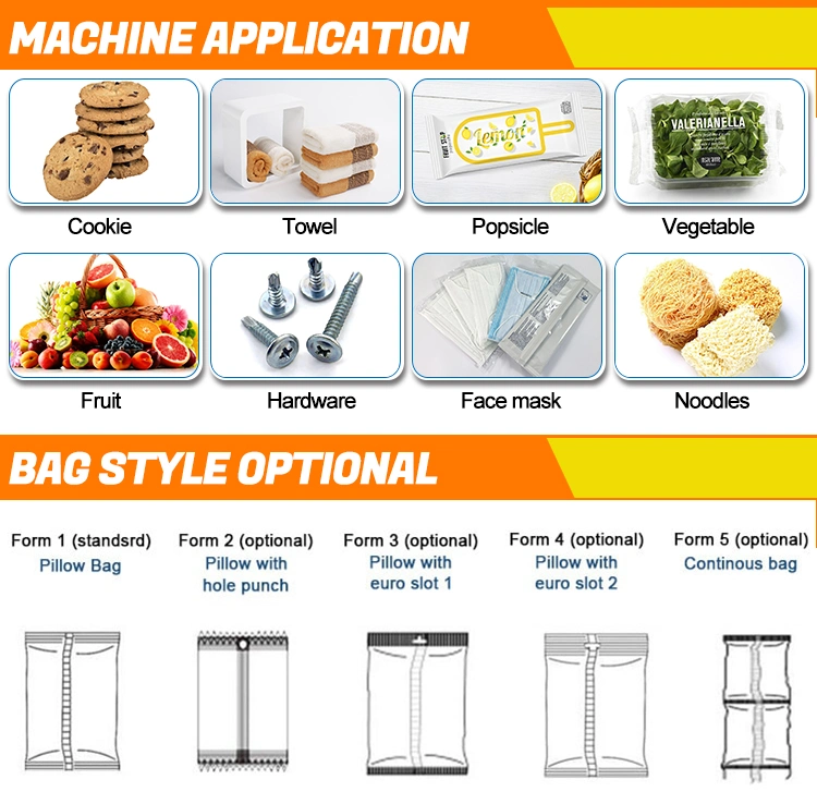 Landpack Lp-350b Automatic Wafer Biscuits Cake Pita Bread Packaging Packing Machinery Machine