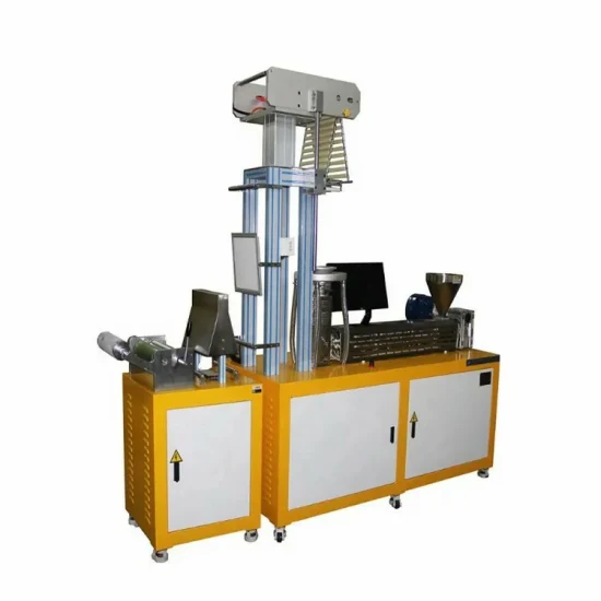 Labor-Kunststoff-Blasfolienmaschine für PVC PE PLA