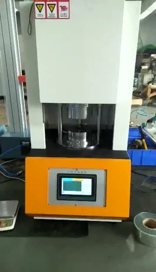 Hergestellt in China zum Verkauf Labor Gummi Moving Die Rheometer Testausrüstung China Rubber Testing Rheometer mit Rotorlosem Preis