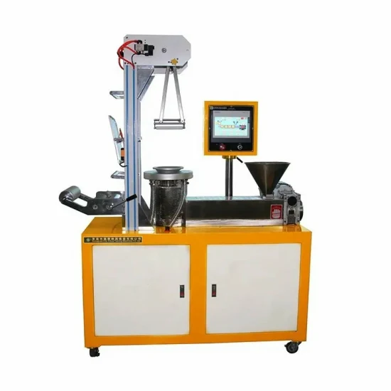 Labor-Kunststoff-Blasfolienmaschine für PVC PE PLA